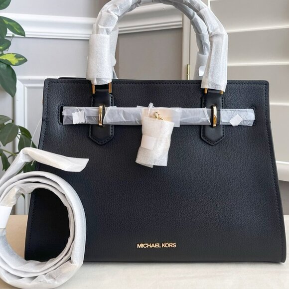 Michael Kors Handbags - 🔥NeW! Michael Kors Hamilton MD leather Satchel